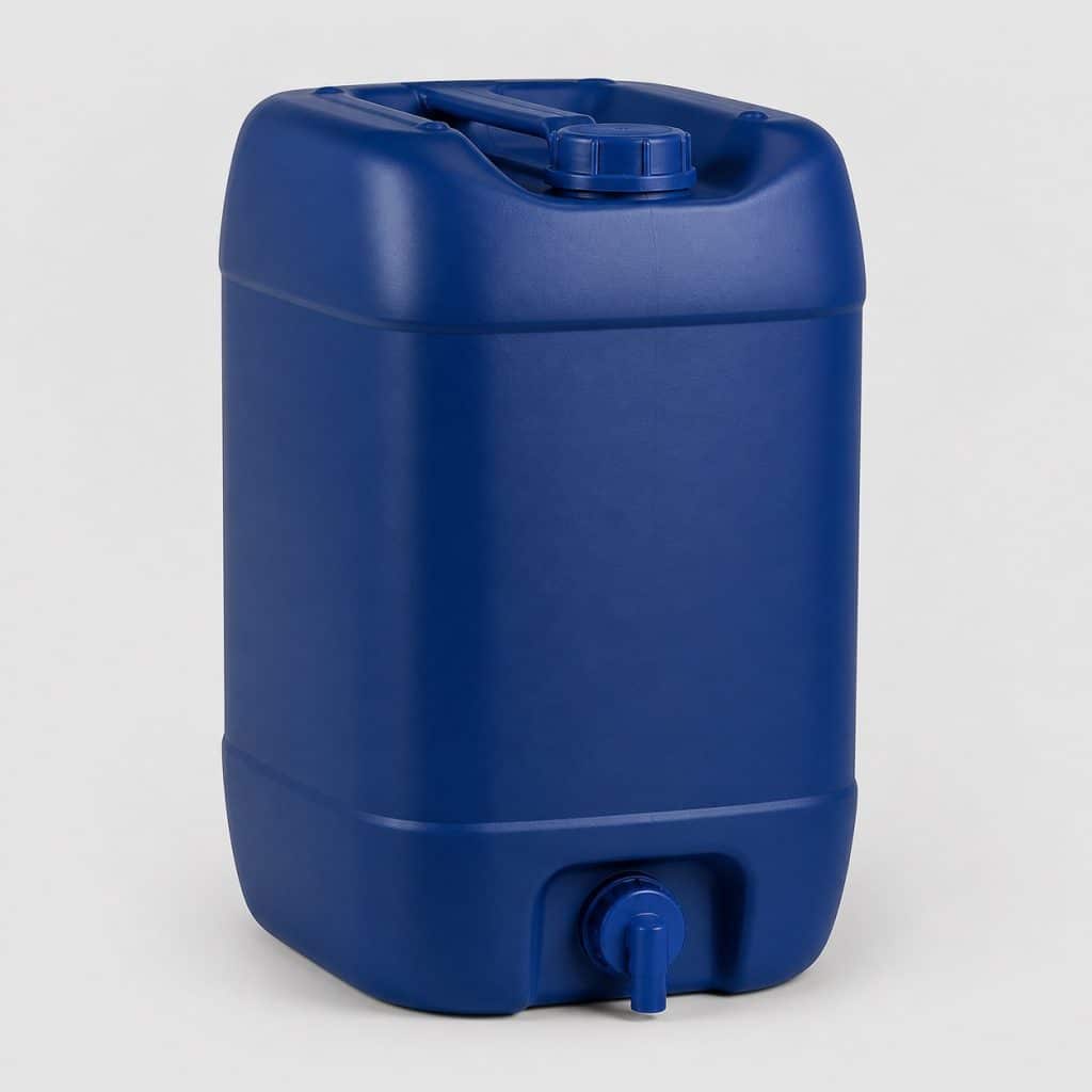 Grand bidon d'AdBlue 20 litres avec robinet de vidange