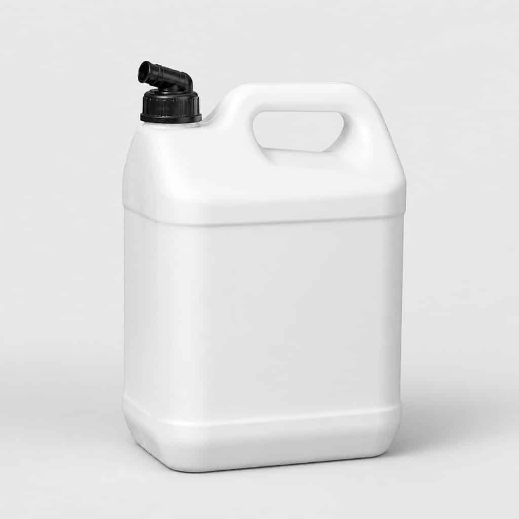 Bidon d'huile moteur diesel 15W-40 de 5 litres, vue produit