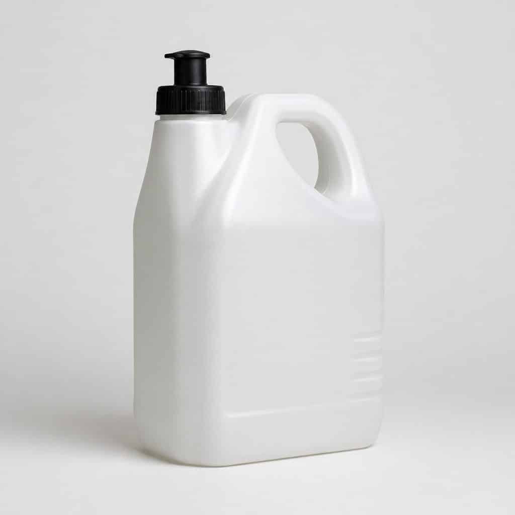 Bidon d'huile moteur additivée 5W-40 de 3 litres, vue produit