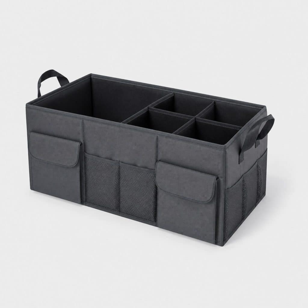 Organiseur de coffre pliable multi-compartiments