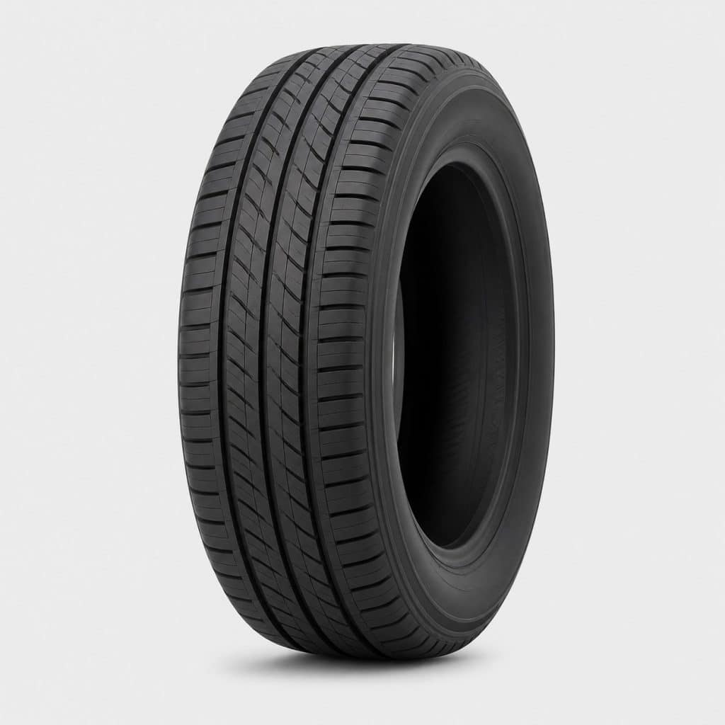 Pneu été 195/65 R15 vu de trois quarts